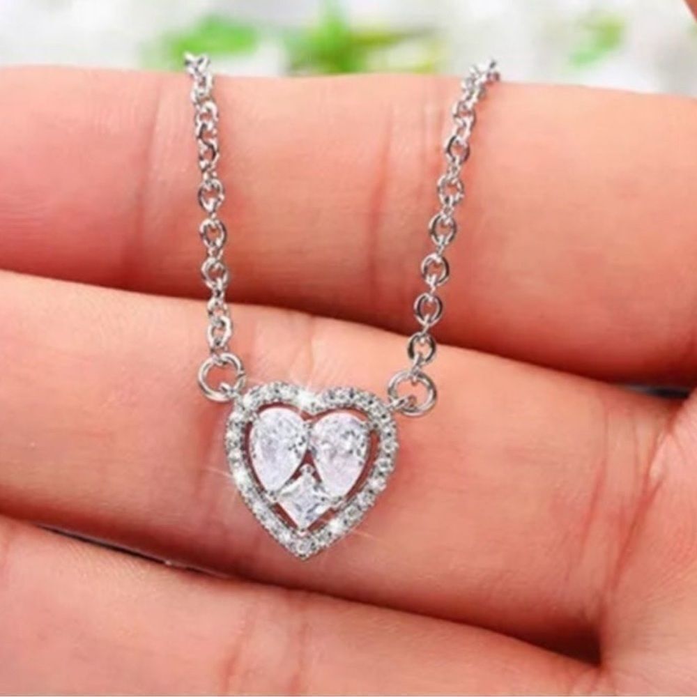 The Puzzle Heart Pendant necklace